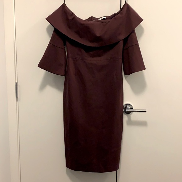 BABATON RUSLAN DRESS BURGUNDY - Picture 2 of 12